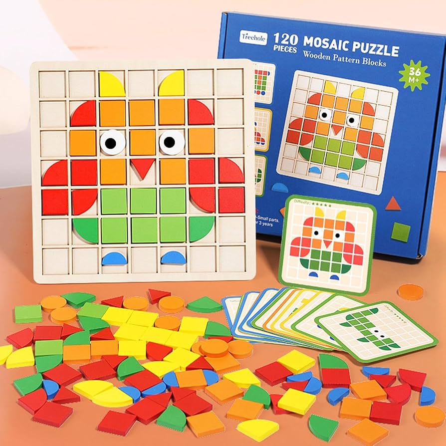 Mosaic Puzzle – 120 Piece