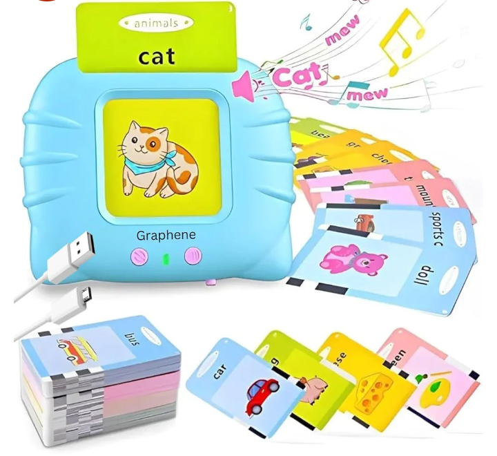 Flash cards - Educational Sound Toy for Toddlers & Preschoolers (Ages 2–6) (COD Available)