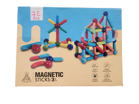 Magnetic Building Sticks For Kids (Free Shipping)