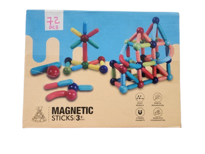 Magnetic Building Sticks For Kids (Free Shipping)