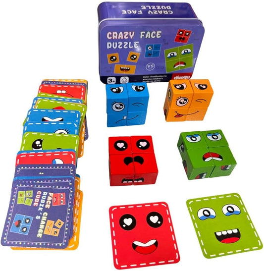 Face change rubik's cube