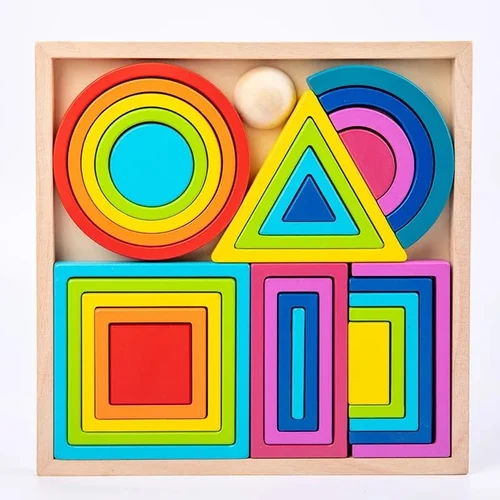 Rainbow stacking toy