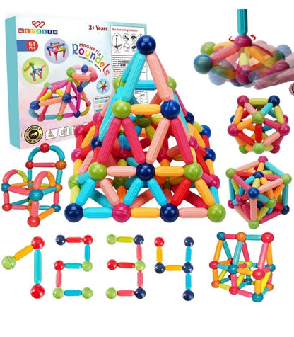 Magnetic Building Sticks For Kids (Free Shipping)